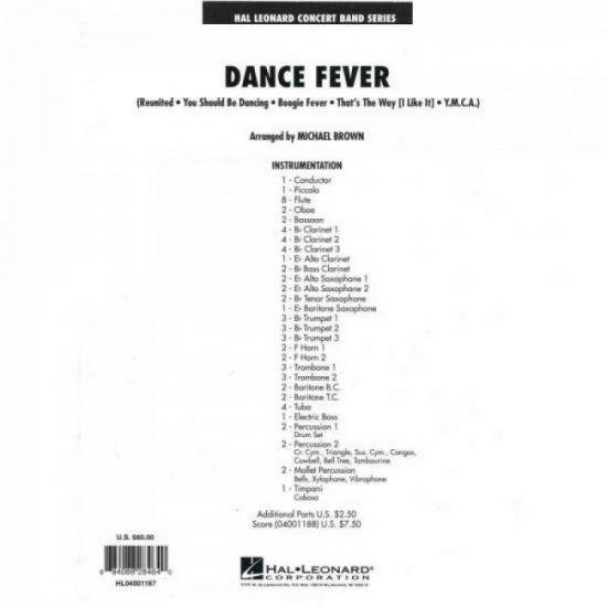 Grade de Partituras Dance Fever Anos 70 Score Parts ESSENTIAL ELEMENTS por 0,00 à vista no boleto/pix ou parcele em até 1x sem juros. Compre na loja Mundomax!