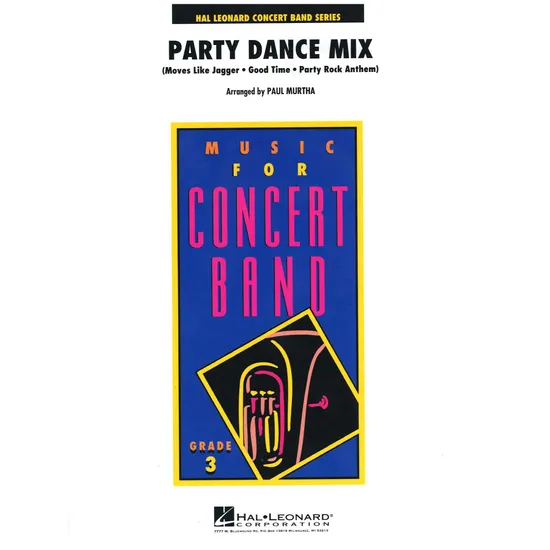 Grade de partituras Party Dance Mix Score Parts ESSENTIAL ELEMENTS (57766)
