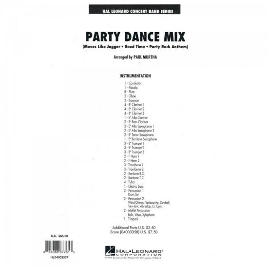 Grade de partituras Party Dance Mix Score Parts ESSENTIAL ELEMENTS por 0,00 à vista no boleto/pix ou parcele em até 1x sem juros. Compre na loja Mundomax!