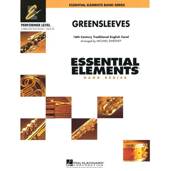 Grade de Partituras Greensleeves Score Parts ESSENTIAL ELEMENTS (57788)