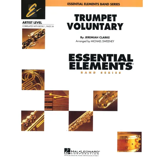 Grade de Partituras Trumpet Voluntary Score Parts ESSENTIAL ELEMENTS (57811)