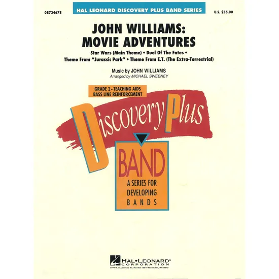 Grade de Partituras John Williams Movie Adventures Score Parts ESSENTIAL ELEMENTS (57818)