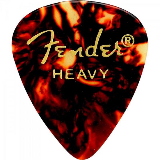 Palheta Fender Shape Classic 351 Heavy Tortoise Shell (57823)