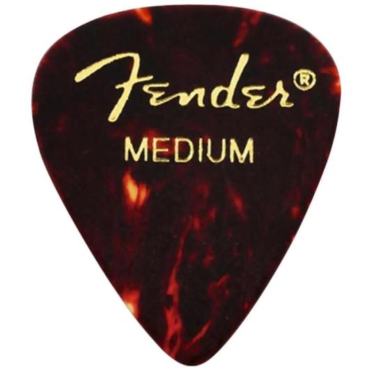 Palheta Celulóide Shape Classic 351 Medium Tortoise Shell c/144 FENDER por 409,00 à vista no boleto/pix ou parcele em até 10x sem juros. Compre na loja Mundomax!