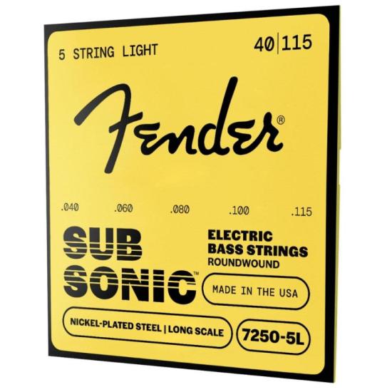 Encordoamento p/ Contrabaixo FENDER 5 Cordas Aço .0040 72505L Niquelado por 249,99 à vista no boleto/pix ou parcele em até 9x sem juros. Compre na loja Mundomax!