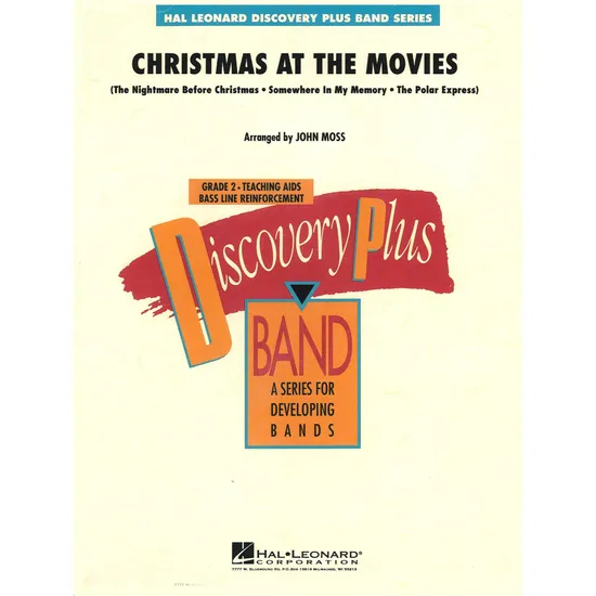 Grade de Partituras Christmas at the Movies Score Parts ESSENTIAL ELEMENTS (57849)
