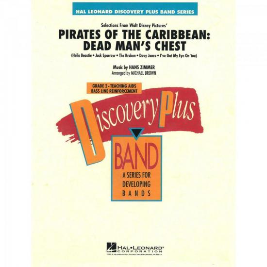 Grade de Partituras Pirates of the Caribbean Dead Score Parts ESSENTIAL ELEMENTS (57850)