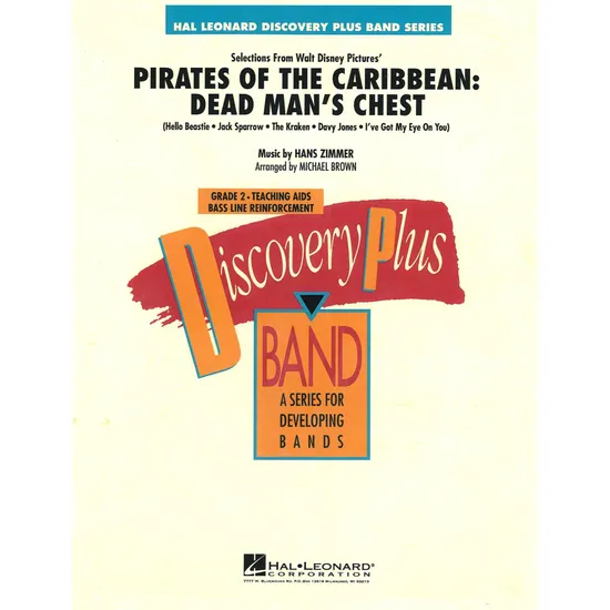 Grade de Partituras Pirates of the Caribbean Dead Score Parts ESSENTIAL ELEMENTS (57850)