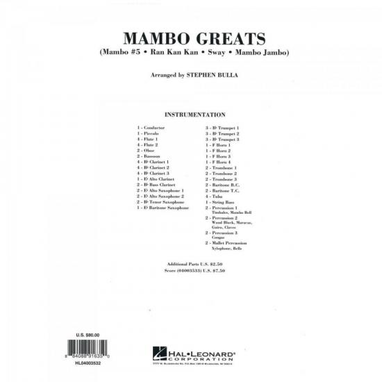 Grade de Partituras Mambo Greas Score Parts ESSENTIAL ELEMENTS por 0,00 à vista no boleto/pix ou parcele em até 1x sem juros. Compre na loja Mundomax!