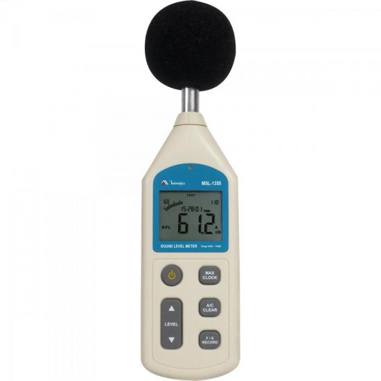 Decibelimetro MSL1355 Azul/Branco MINIPA por 0,00 à vista no boleto/pix ou parcele em até 1x sem juros. Compre na loja Mundomax!