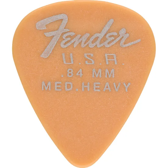Palheta Fender Dura-Tone 0.84 Medium Heavy Butterscotch Blonde (57915)