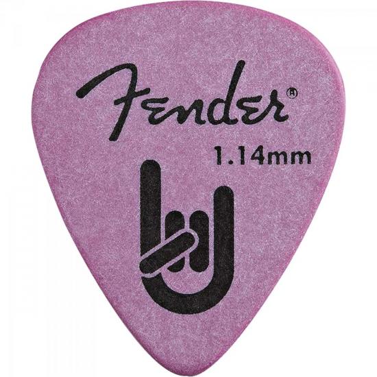 Palheta Rock-On Touring Pick 1.14 Extra Heavy Lilac FENDER (57919)