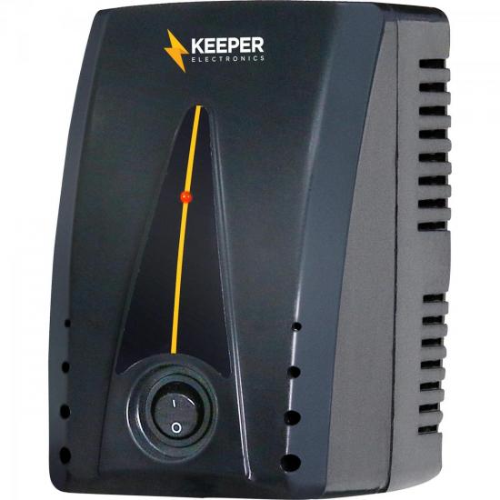 Protetor Eletrônico 500VA 115V PROTETOR II Preto KEEPER por 0,00 à vista no boleto/pix ou parcele em até 1x sem juros. Compre na loja Mundomax!