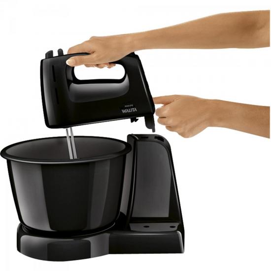 Batedeira 250W 110V RI7000/91 Preta PHILIPS WALITA por 0,00 à vista no boleto/pix ou parcele em até 1x sem juros. Compre na loja Mundomax!