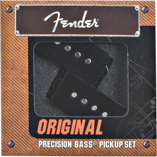 Set De Captadores Fender Original Precision Bass Para Contrabaixo Preto por 1.458,90 à vista no boleto/pix ou parcele em até 12x sem juros. Compre na loja Mundomax!