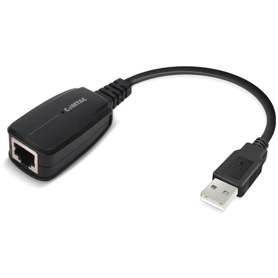 Conversor USB 2.0 para RJ-45 Preto COMTAC por 0,00 à vista no boleto/pix ou parcele em até 1x sem juros. Compre na loja Mundomax!