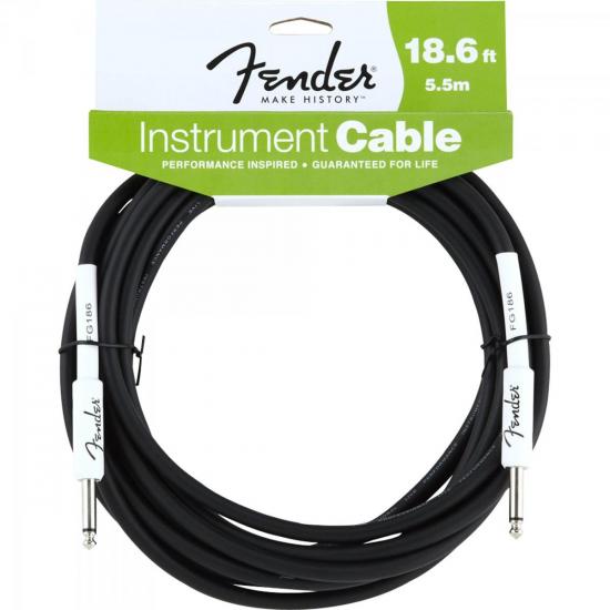 Cabo Para Instrumentos Fender Performance Series P10 X P10 5,5M Preto por 0,00 à vista no boleto/pix ou parcele em até 1x sem juros. Compre na loja Mundomax!