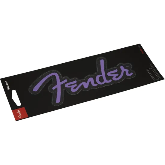 Adesivo Brilhante Logo Púrpura FENDER (58151)