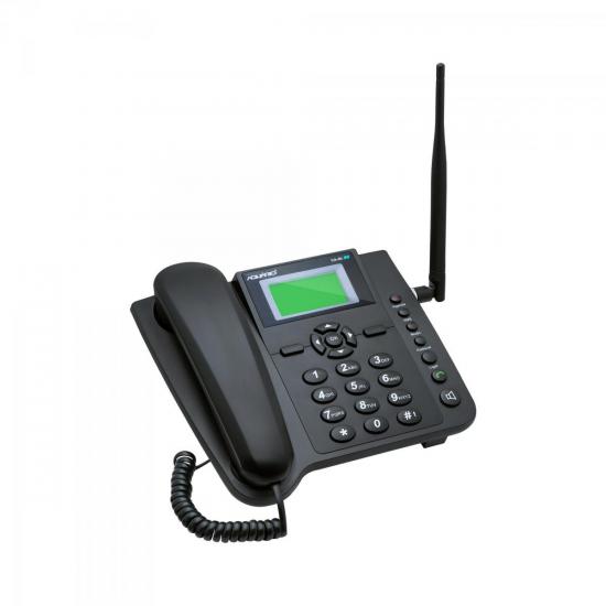 Telefone Celular de Mesa Quadriband 3G CA403G Preto AQUÁRIO por 0,00 à vista no boleto/pix ou parcele em até 1x sem juros. Compre na loja Mundomax!