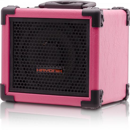 Caixa Multiuso 20W Bluetooth/USB/SD/FM IRON 80 Rosa HAYONIK por 0,00 à vista no boleto/pix ou parcele em até 1x sem juros. Compre na loja Mundomax!