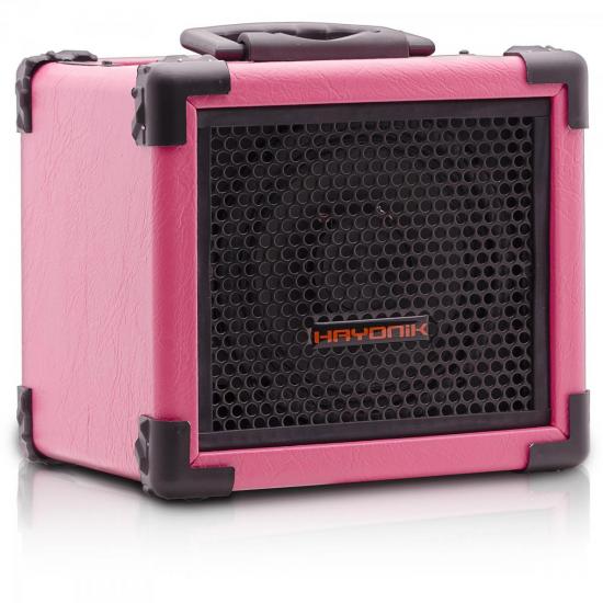 Caixa Multiuso 20W Bluetooth/USB/SD/FM IRON 80 Rosa HAYONIK por 0,00 à vista no boleto/pix ou parcele em até 1x sem juros. Compre na loja Mundomax!