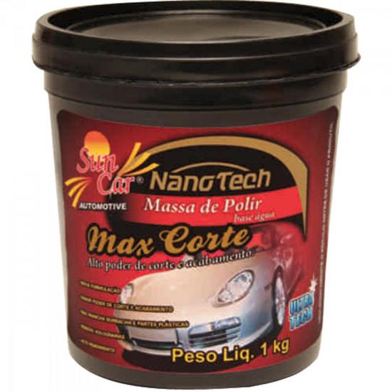 Massa de Polir a Base de Água 1kg MAX CORTE Preto SUN CAR por 0,00 à vista no boleto/pix ou parcele em até 1x sem juros. Compre na loja Mundomax!