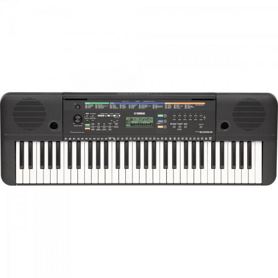 Teclado Arranjador YAMAHA PSR-E253 Preto por 0,00 à vista no boleto/pix ou parcele em até 1x sem juros. Compre na loja Mundomax!