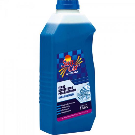 Fluido para Radiador 1 Litro LINHA MONTADORA Azul SUN CAR por 0,00 à vista no boleto/pix ou parcele em até 1x sem juros. Compre na loja Mundomax!