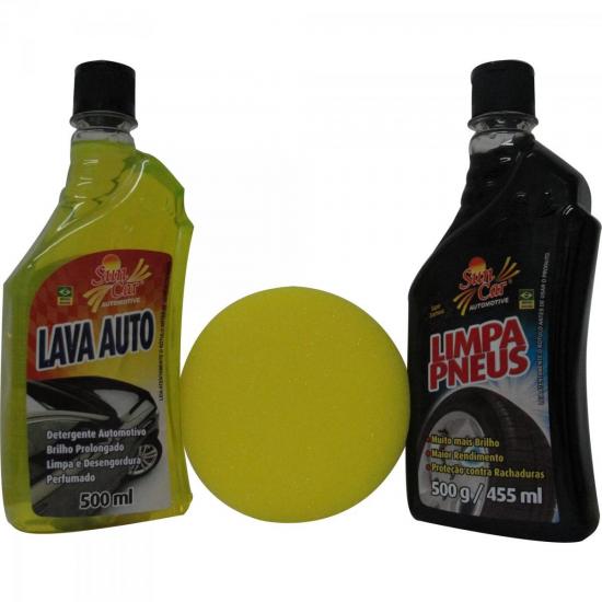 Kit Limpeza 3 Peças FAST Preto SUN CAR por 0,00 à vista no boleto/pix ou parcele em até 1x sem juros. Compre na loja Mundomax!