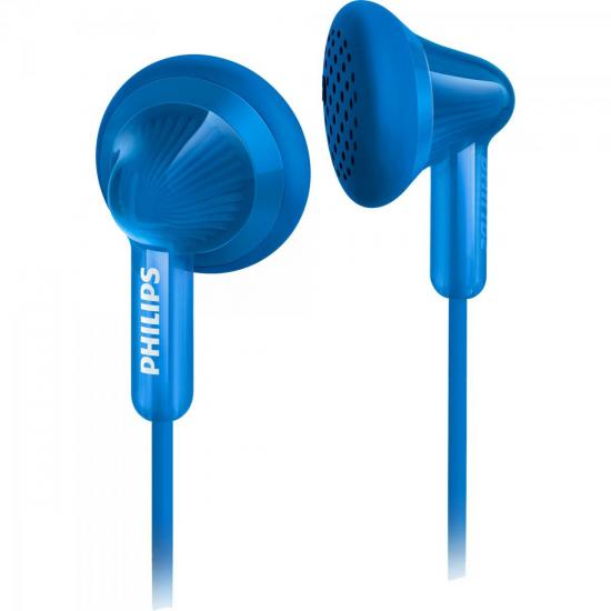 Fone de Ouvido com Graves Extras SHE3010BL/00 Azul PHILIPS por 0,00 à vista no boleto/pix ou parcele em até 1x sem juros. Compre na loja Mundomax!