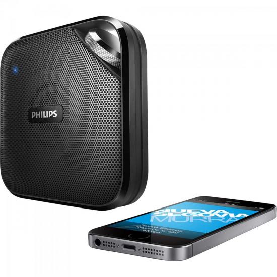 Caixa Multimídia 3W Wireless/Bluetooth/Microfone BT2500B/00 Preta por 0,00 à vista no boleto/pix ou parcele em até 1x sem juros. Compre na loja Mundomax!