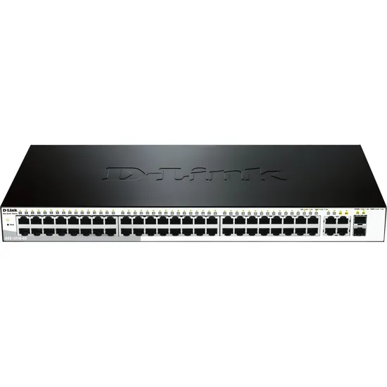 Switch Fast 52 Portas 100Mbps DES-1210-52 Preto D-LINK (58296)