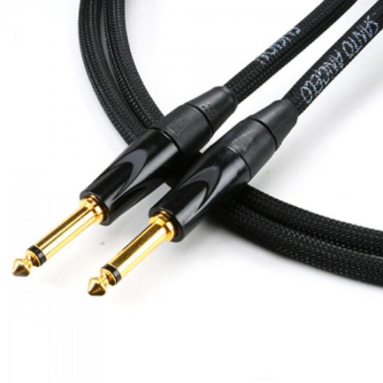 Cabo para Instrumentos MPPS FUSION 25FT Preto SANTO ANGELO por 0,00 à vista no boleto/pix ou parcele em até 1x sem juros. Compre na loja Mundomax!