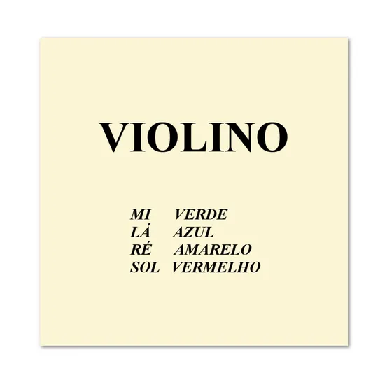 Encordoamento para Violino CALIXTO Padrão 4/4 (58350)