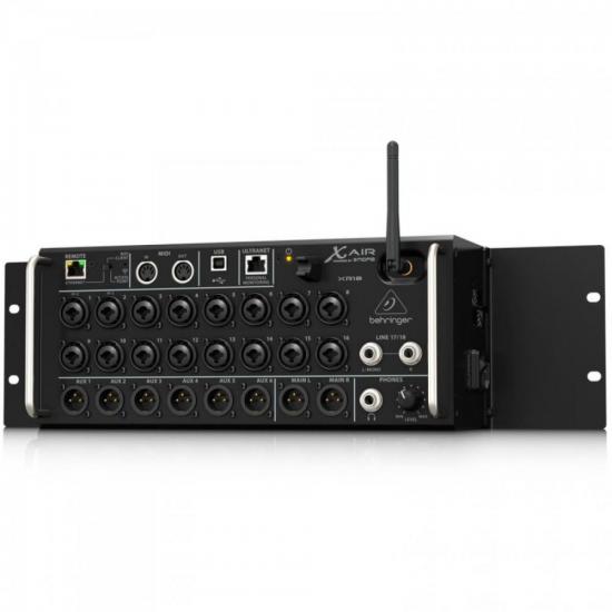 Mesa de Som 18 Canais X Air XR18 BEHRINGER por 5.399,00 à vista no boleto/pix ou parcele em até 12x sem juros. Compre na loja Mundomax!