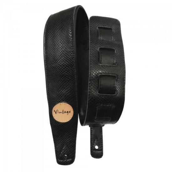 Correia Para Instrumentos Couro COBRA VT-SL-31 Preta BASSO por 0,00 à vista no boleto/pix ou parcele em até 1x sem juros. Compre na loja Mundomax!