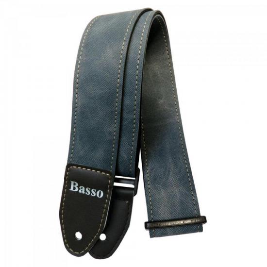 Correia Para Instrumentos JEANS SF-126 Jeans BASSO por 0,00 à vista no boleto/pix ou parcele em até 1x sem juros. Compre na loja Mundomax!