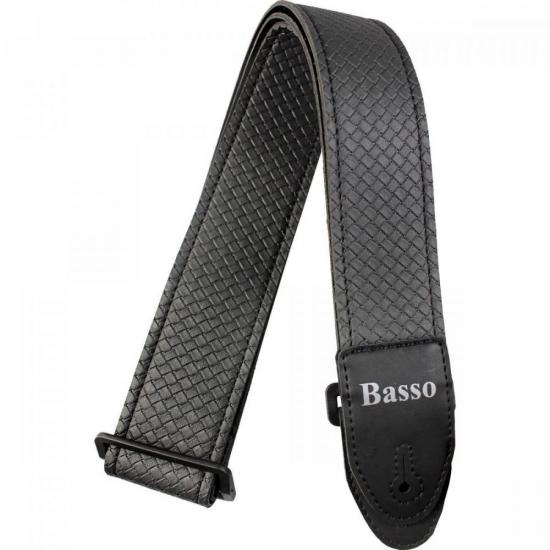 Correia Para Instrumentos TRESSE SF-115 Preta BASSO por 0,00 à vista no boleto/pix ou parcele em até 1x sem juros. Compre na loja Mundomax!