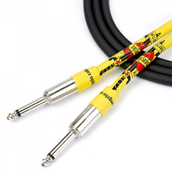 Cabo para Instrumentos OLD SCHOOL 10FT Preto SANTO ANGELO por 0,00 à vista no boleto/pix ou parcele em até 1x sem juros. Compre na loja Mundomax!