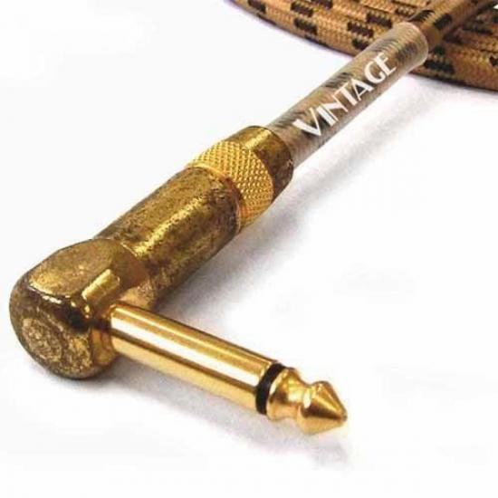 Cabo para Instrumentos SANTO ANGELO 3,05M VINTAGE LxDourado por 154,90 à vista no boleto/pix ou parcele em até 6x sem juros. Compre na loja Mundomax!