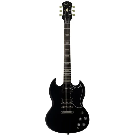 Guitarra EPIPHONE SG G400 PRO Ebony por 0,00 à vista no boleto/pix ou parcele em até 1x sem juros. Compre na loja Mundomax!
