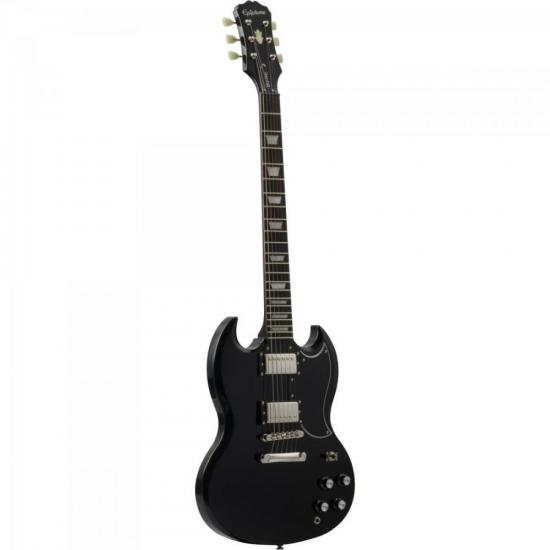 Guitarra EPIPHONE SG G400 PRO Ebony por 0,00 à vista no boleto/pix ou parcele em até 1x sem juros. Compre na loja Mundomax!