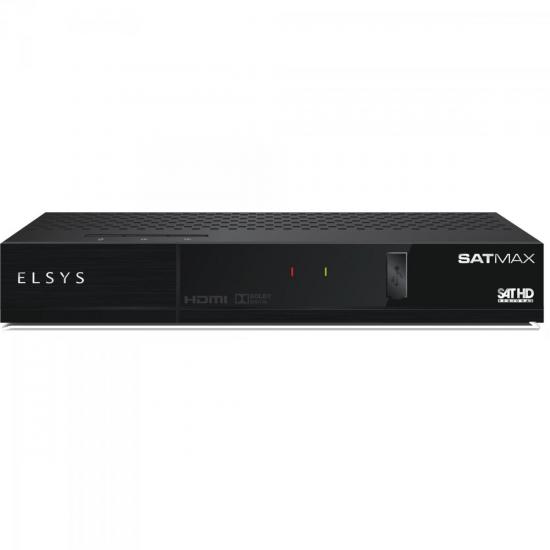 Receptor Digital com Globo HD SATMAX ETRS36 Preto ELSYS por 0,00 à vista no boleto/pix ou parcele em até 1x sem juros. Compre na loja Mundomax!