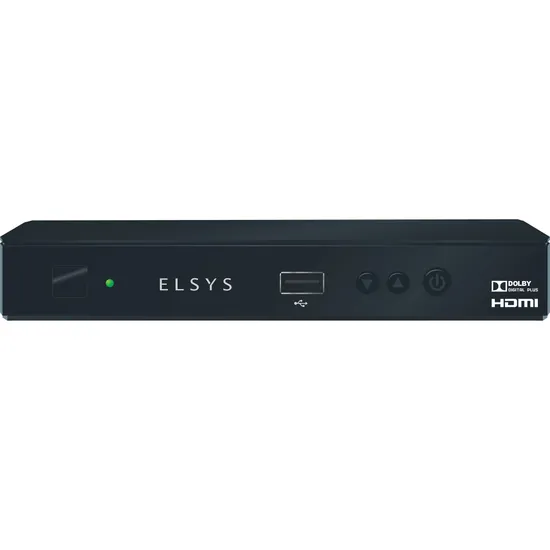 Receptor Digital e Analógico DUOMAX HD ETRS50 Preto ELSYS (58448)