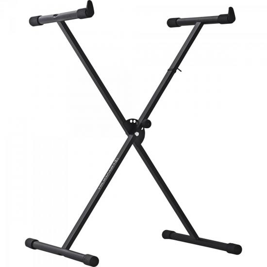 Suporte Para Teclado ST200 Preto HAYONIK por 0,00 à vista no boleto/pix ou parcele em até 1x sem juros. Compre na loja Mundomax!