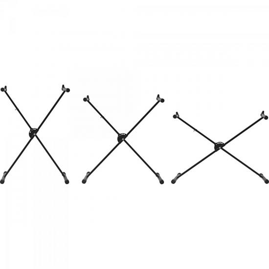 Suporte Para Teclado ST200 Preto HAYONIK por 0,00 à vista no boleto/pix ou parcele em até 1x sem juros. Compre na loja Mundomax!