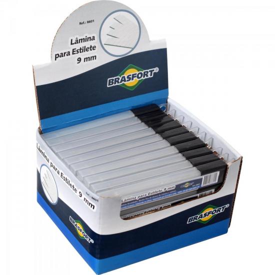 Lâmina para Estilete 9mm BRASFORT por 1,90 à vista no boleto/pix ou parcele em até 1x sem juros. Compre na loja Mundomax!
