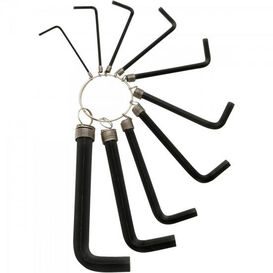 Kit de Chaves Hexagonais Allen Com 10 Peças de 1,5mm a 10mm Brasfort por 13,99 à vista no boleto/pix ou parcele em até 1x sem juros. Compre na loja Mundomax!