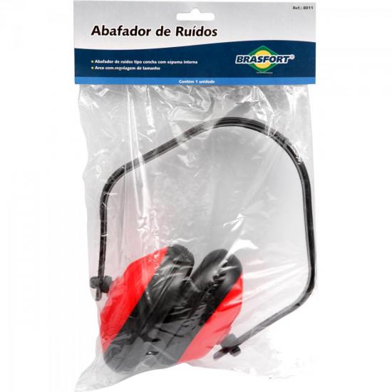Abafador de Ruídos CA 33055 Vermelho Brasfort por 17,00 à vista no boleto/pix ou parcele em até 1x sem juros. Compre na loja Mundomax!