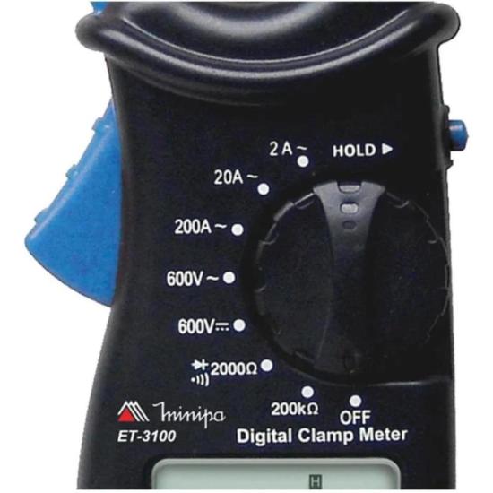 Alicate Amperímetro Digital Minipa ET-3100 200A Azul/Preto por 171,00 à vista no boleto/pix ou parcele em até 6x sem juros. Compre na loja Mundomax!